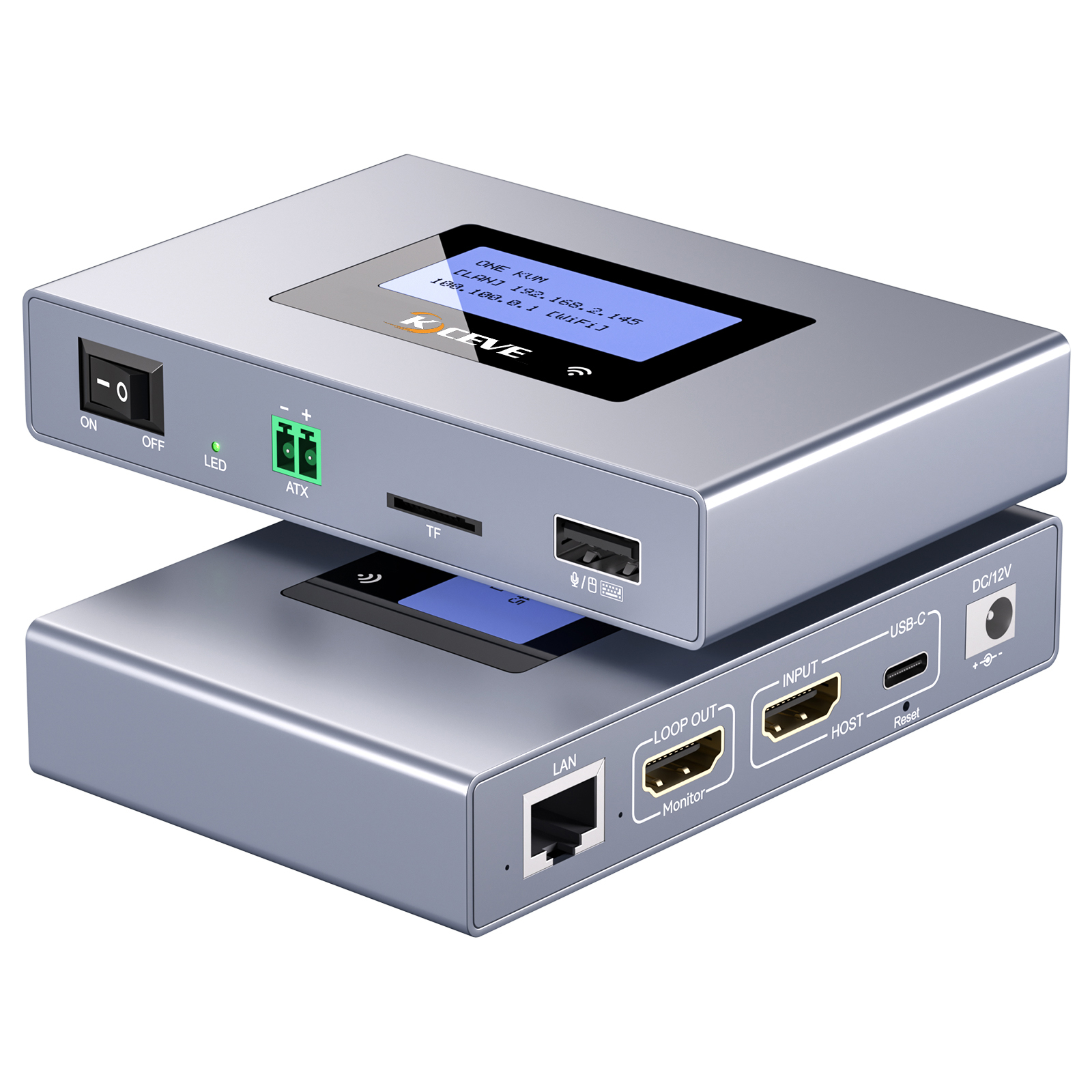 E3-HL: One KVM 4K WiFi IP KVM | Remote PC & Server Control, ZeroTier, Remote Power, BIOS Installation & Multi-Functions - Image 6